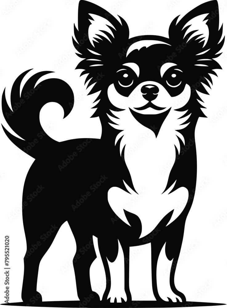 dog silhouette dog silhouette