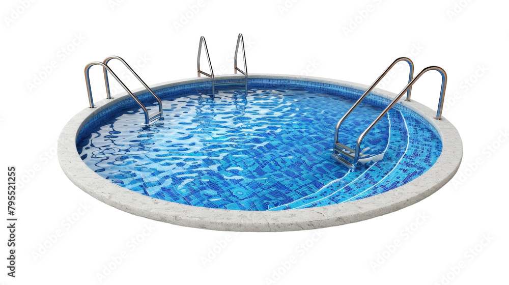 Swimming Pool on transparent background