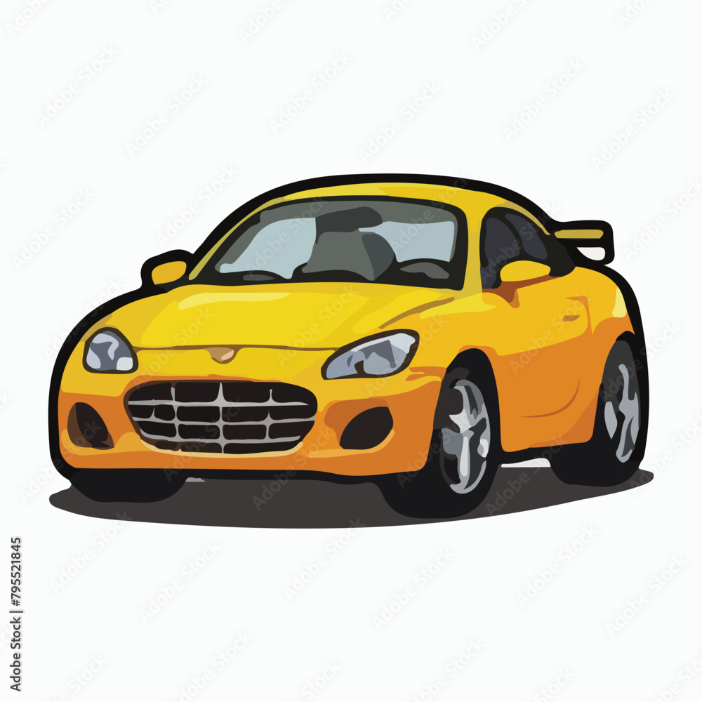 Car vector icon. Isolated simple side car logo illustration. Car vector icon. Isolated simple side car logo illustration.