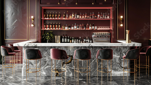 Elegant Elixir: Chic Cocktail Lounge