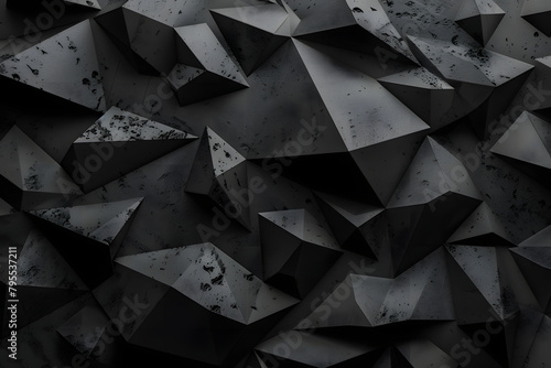 Dark Geometric Wallpaper