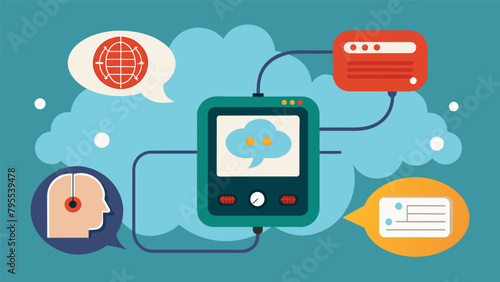 A portable device that acts as a mediator between the brain and language allowing for seamless crosscultural communication without the need for speech.