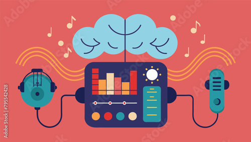 A musical composition that utilizes a brainwave reader to capture the artists state of mind and translate it into a symphony of sounds and melodies..
