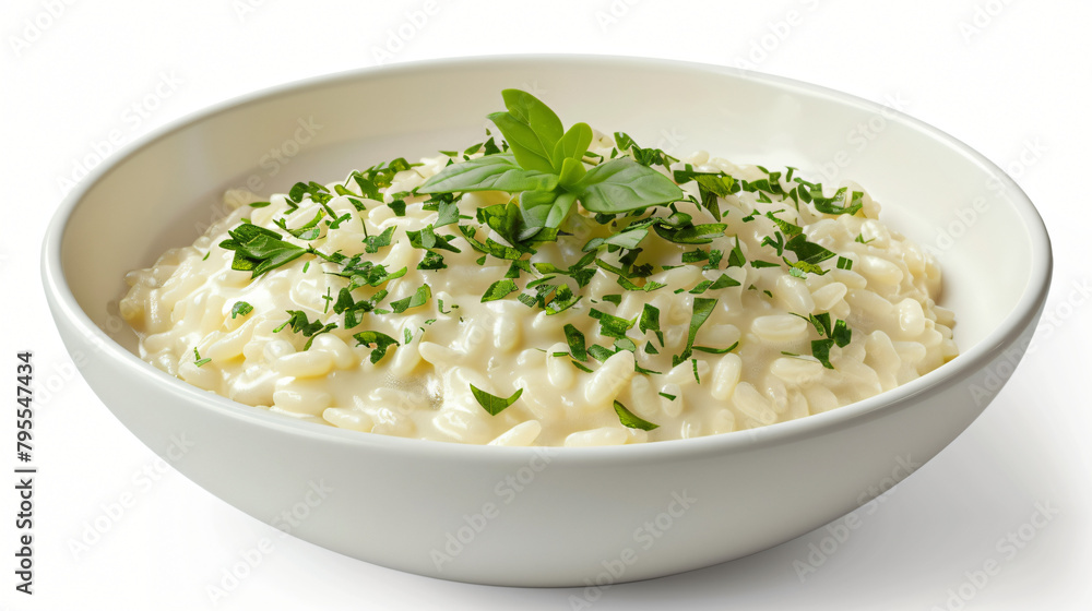 Herb-Infused Delight: Creamy Risotto Indulgence Herb-Infused Delight: Creamy Risotto Indulgence