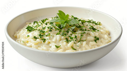 Herb-Infused Delight: Creamy Risotto Indulgence