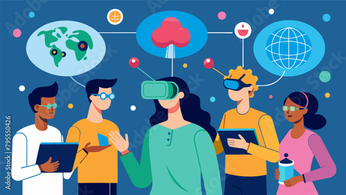 Through neural interfaces students engage in interactive simulations allowing them to experience history and science firsthand..