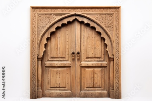 Arch door wood architecture