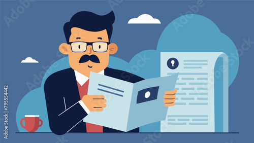 A man reading a newspaper looks dismayed as the headline announces a major data breach at a popular cognitive data collection company raising concerns.