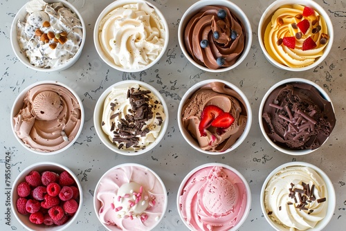 Non-dairy formats feature tasty ice cream with dairy animal alternatives, offering creamy flavors and vegan dessert designs that are rich.