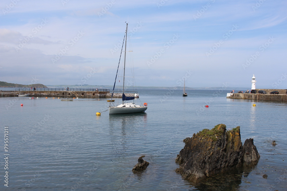 Fototapeta premium boats in the harbor