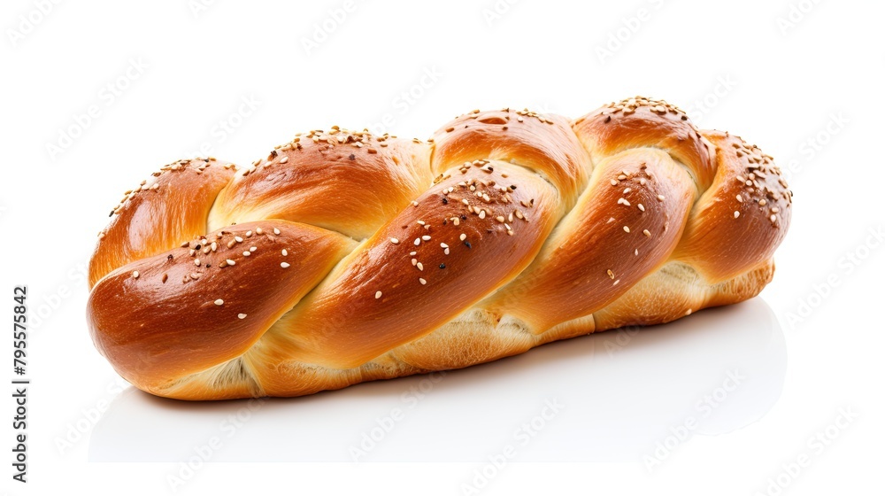 fresh bread, butter dough braided into a braid, Israeli challah fresh bread, butter dough braided into a braid, Israeli challah