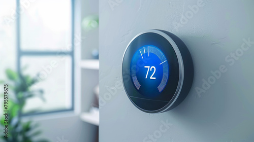 On a quest for sustainability, a smart thermostat adjusts to conserve energy and protect the planet