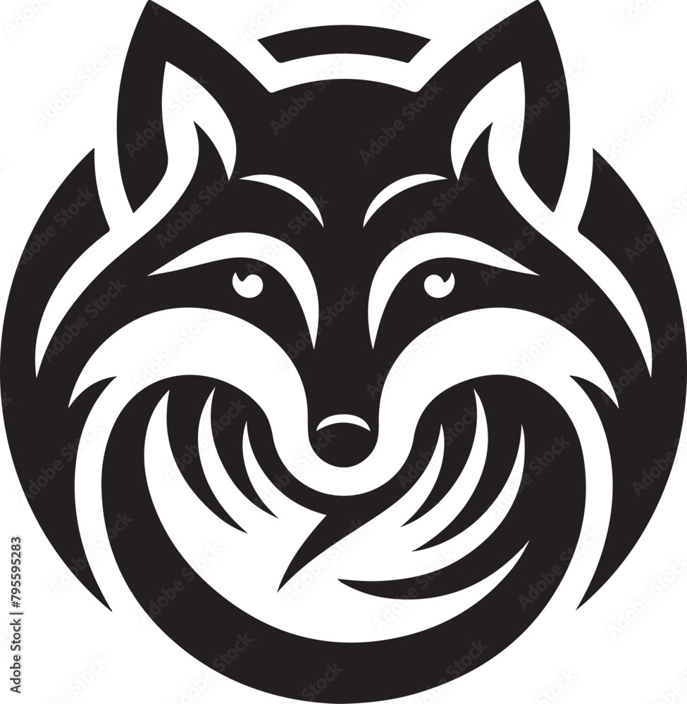 Fototapeta premium fox vector