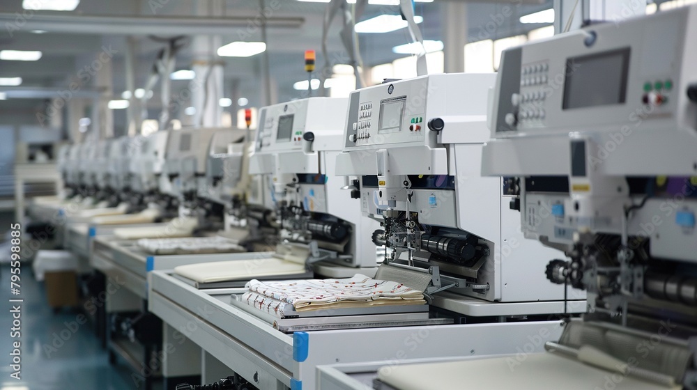 machinery for the preparation and manufacture of garments machinery for the preparation and manufacture of garments