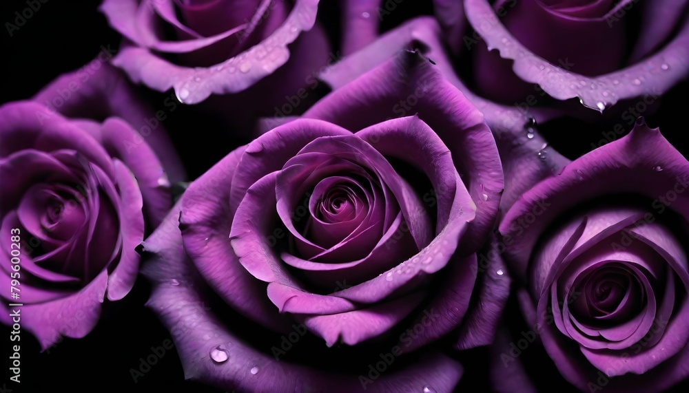 Multitude of violet roses background hd Multitude of violet roses background hd