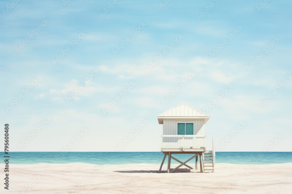 Beach architecture lifeguard building Beach architecture lifeguard building