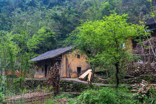 Beautiful rural scenery of Dachong Tanyao, Hezhou, Guangxi, China