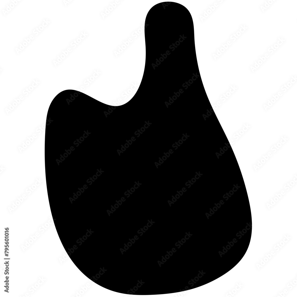 Abstract Black Liquid Ink Shapes Icon Pack Abstract Black Liquid Ink Shapes Icon Pack
