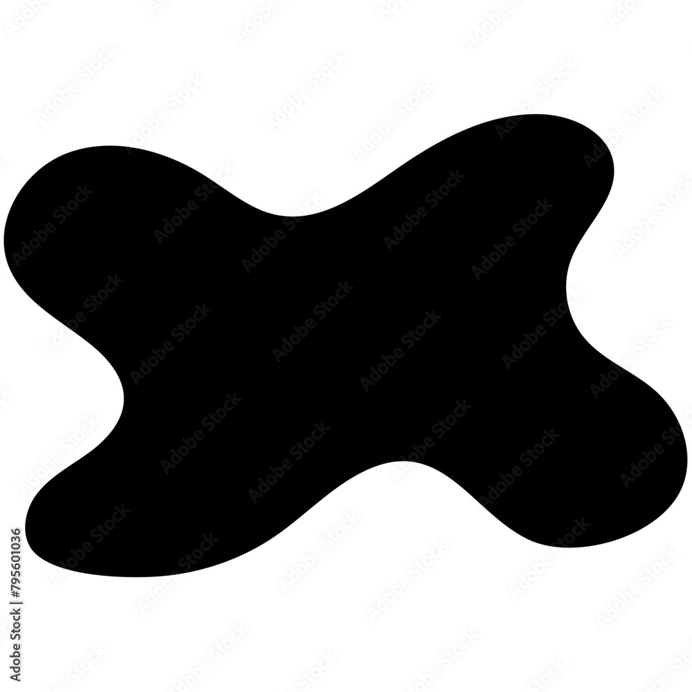 Abstract Black Liquid Ink Shapes Icon Pack Abstract Black Liquid Ink Shapes Icon Pack