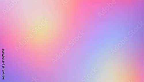 Pink rainbow pastel holographic abstract gradient blur background