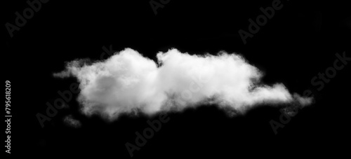 White fluffy clouds isolated,Abstract Soft group of Smoke, Steam, Fog or Haze,Wide horizontal illustration of nature elements for landscape design