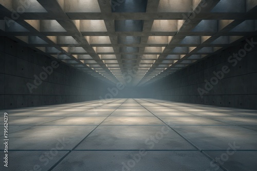 Rectangular grid background backgrounds concrete tunnel.