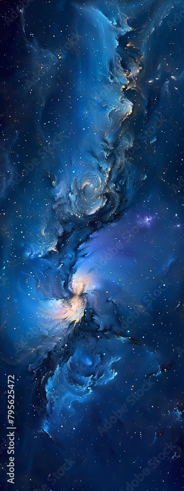 Obraz premium milky way in space.