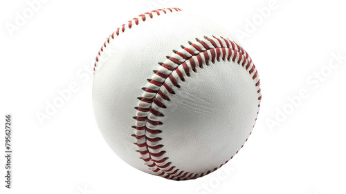 Baseball isolated on transparent background with clipping path. 