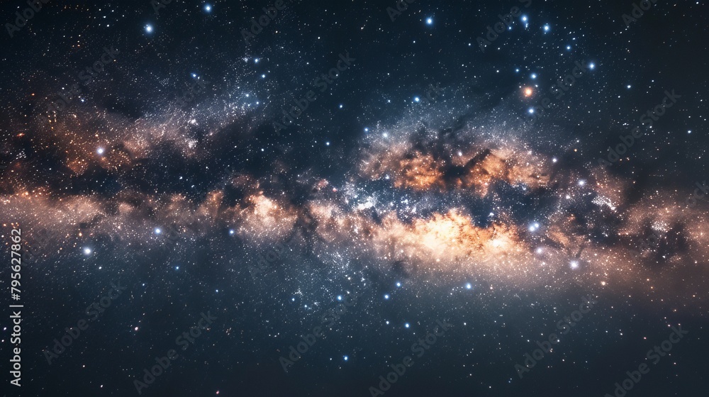 Fototapeta premium milky way in space.