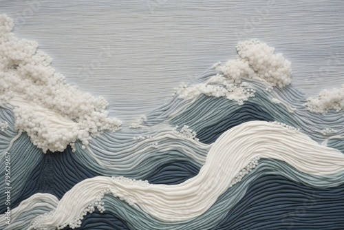 Simple wave texture nature art backgrounds