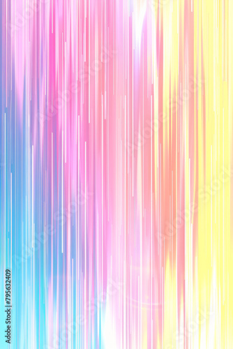 Vibrant Pastel Background, Vertical Glitch Texture