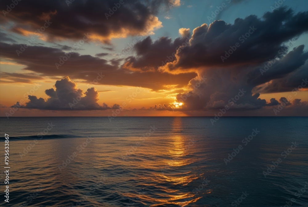 sunset sea landscape with beautiful sky sunset sea landscape with beautiful sky