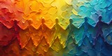 Kunstvolles buntes Gemälde als Wandbild in Spachteltechnik als Druckvorlage, ai generativ