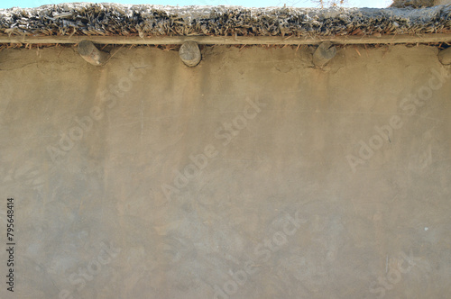 background image of adobe brick wall photo