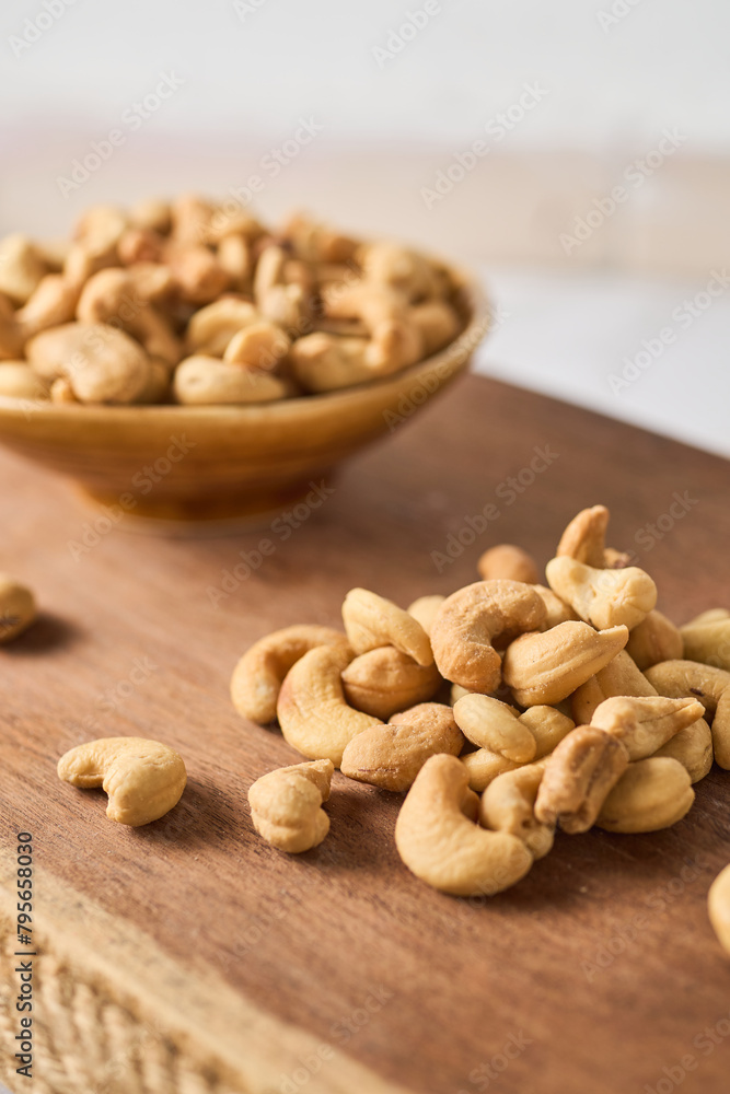Delicious Cashew Nuts. Healthy, Organic Snack