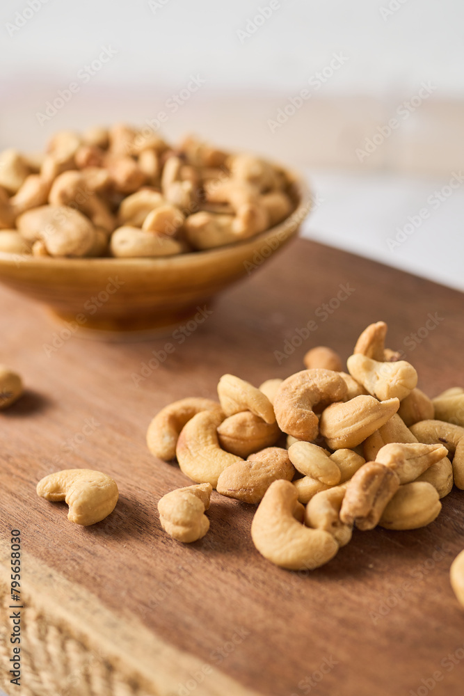 Delicious Cashew Nuts. Healthy, Organic Snack Delicious Cashew Nuts. Healthy, Organic Snack