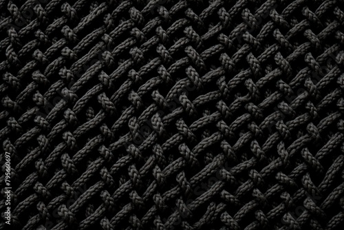 Black Crochet Stitch texture backgrounds repetition monochrome