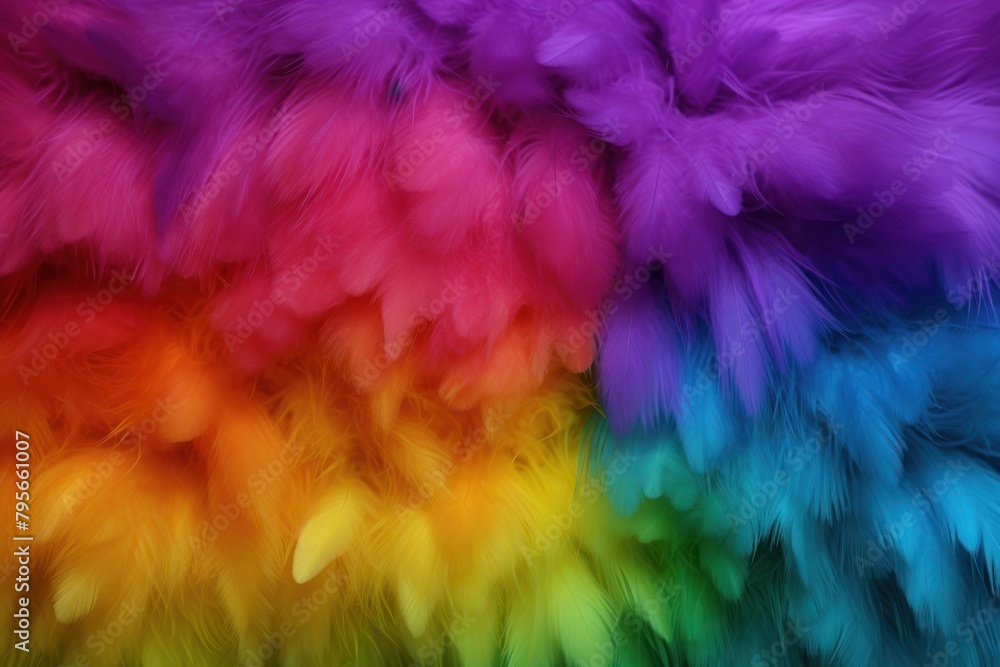 Rainbow fluffy texture purple backgrounds lightweight Rainbow fluffy texture purple backgrounds lightweight