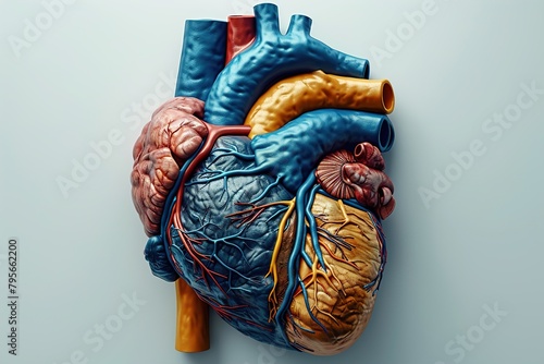 Myocardial infarction banner, photo