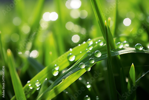 dew on grass