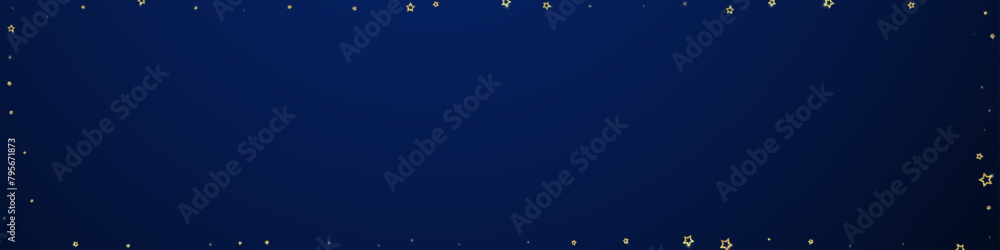Gold sparkling star confetti. Gold sparkling star confetti.