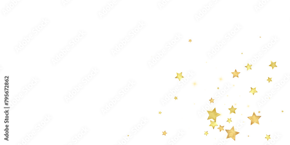 Magic stars vector overlay. Gold stars scattered Magic stars vector overlay. Gold stars scattered