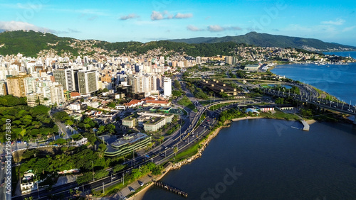 Orla de Florianópolis, Santa Catarina. photo