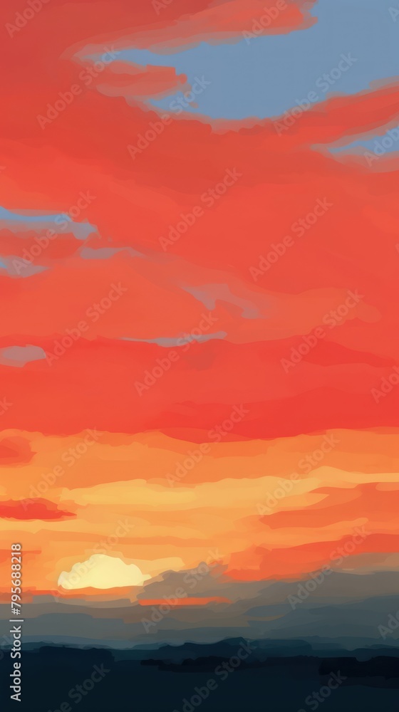 Sunset backgrounds outdoors horizon Sunset backgrounds outdoors horizon