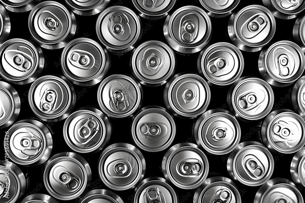 Tower of Stacked Soda Cans Tower of Stacked Soda Cans