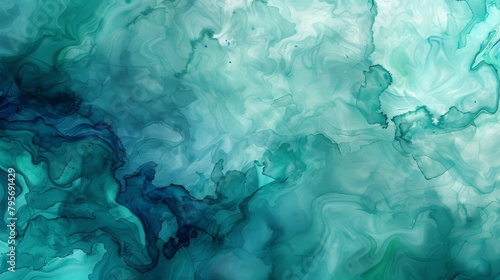 Blue abstract background for banner.
