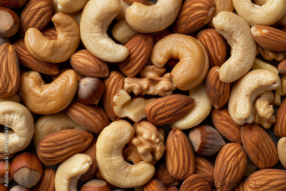 Assorted Nuts and Cashews Mix Assorted Nuts and Cashews Mix