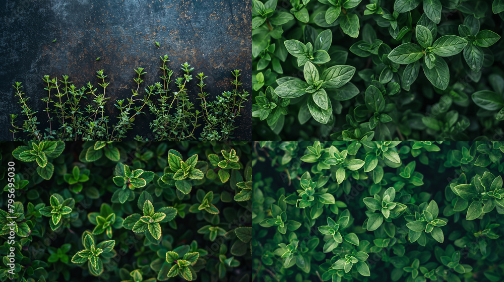 Fototapeta premium green ivy on wall