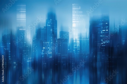 Abstract background building architecture metropolis. #795696259