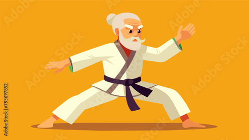 Despite their advanced age this martial arts master showed no signs of slowing down and continued to inspire and train students well into their
